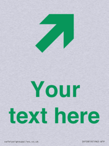 Custom Safe Condition inverse: Green Up right arrow